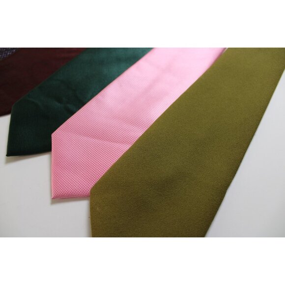 Lot of 6 Mens Neckties Calvin Klein Nautica DKNY Barry Wang Rodney Silk Various - Picture 3 of 9